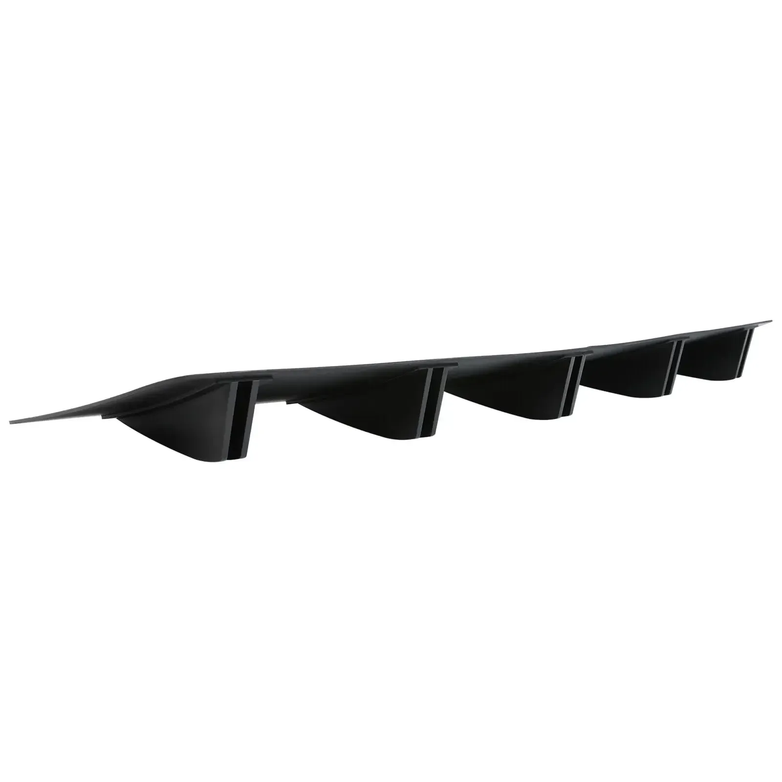 Universal Rear rear bumper diffuser Kit with 5 Shark Fins and Lower ...