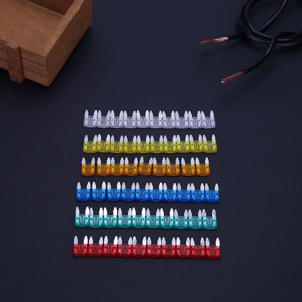 240pc Mini Car Fuse Assortment Kit – Standard Blade Fuses 2A-35A For Auto Truck SUV
