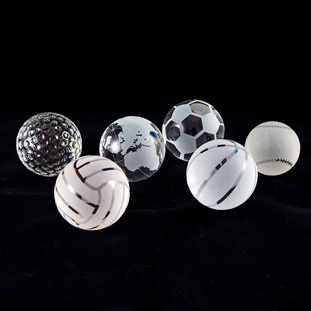 Crystal Sport Ball Decorative 20-50 мм стеклян