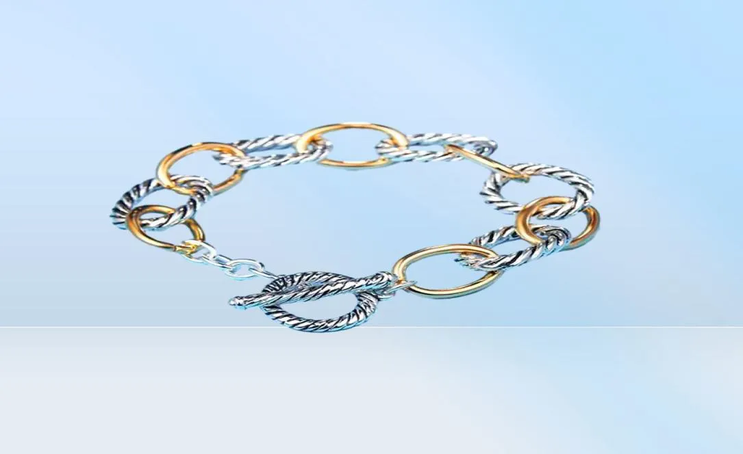 Projektant bransoletki UNY David Inspired S Antique Women Jewelry Vintage świąteczne prezenty S 2111247609497