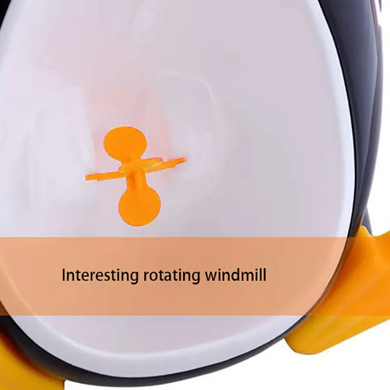 Baby Boy Potty Toilet Training Penguin Children Stand Vertical Urinal Boys Pee Infant Toddler Wall-Mounted