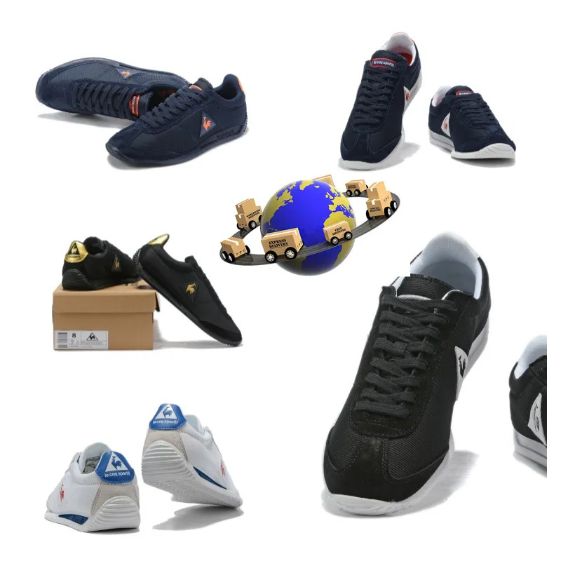 Scarpe da design scarpe da ginnastica casual da donna uomo morbido scarpe da corsa 36-44 taglia blu bianca spedizione gratuita sneaker sports
