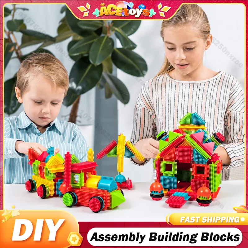 DIY Building Block Child's Border Form Micks Assembly Kinder intellektuelle Modellierung interaktiver Eltern-Kind-Bildungsspielzeug