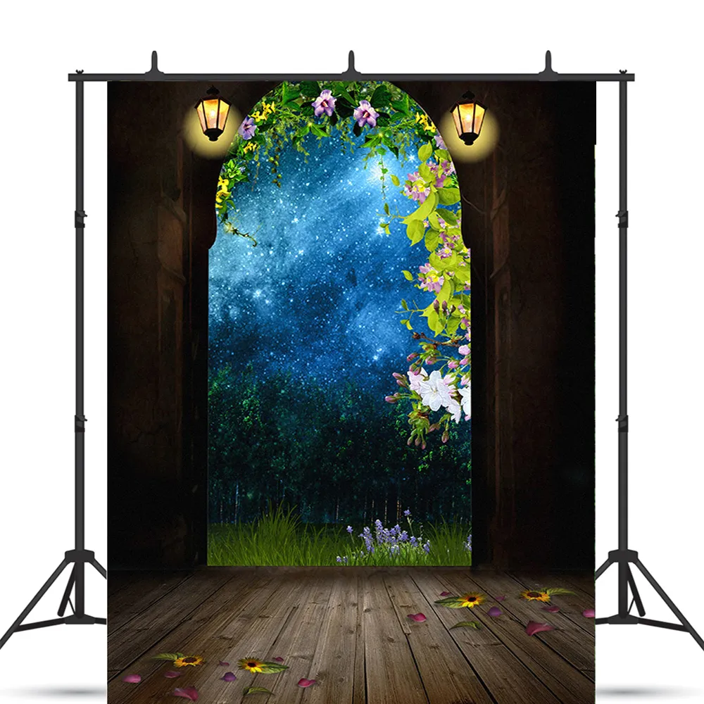 Enchanted Forest Backdrop 10x8ft Fairy Tale Wonderland Woodland Magic Green Forest Butterfly Photo Backdrop For Wedding Baby Shower Birthday Party Banner Decor Photo Studio Props - View #11
