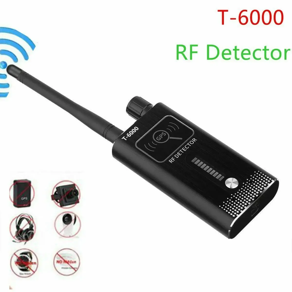 Systemy Detektor RF Detektor GPS Tracker Wi -Fi Ukryta kamera GSM Detektor błędów szpiegowski