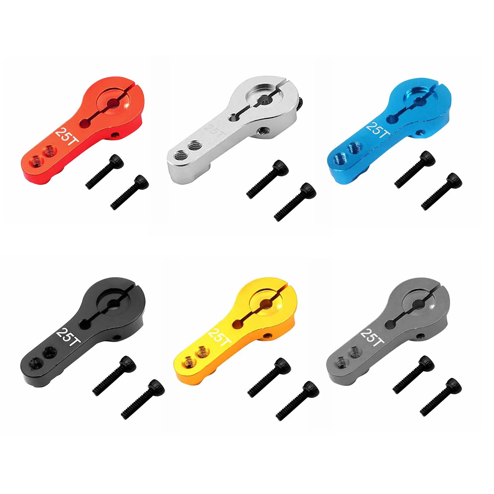 M3 25T Metal Steering Arm Adjustable Steering Rocker Arm for Futaba ...