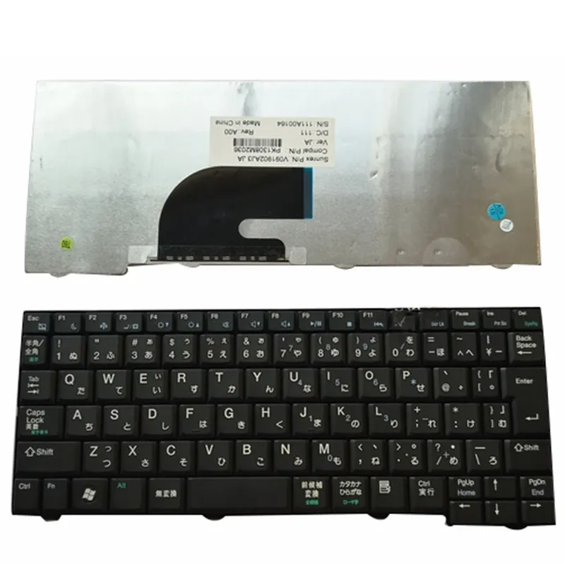 لوحات المفاتيح الخاصة بمفاتيح لوحة المفاتيح US/RU/JP لـ Acer Aspire ZG5 ZG6 ZA8 ZA8 D150 D210 D250 A110 A150L ZA8 ZG8 KAV60 EM250