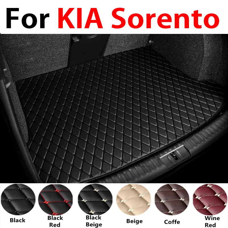 Durable Vehicle Cargo Protector Custom Fit Trunk Mat For 5/7 Seater ...