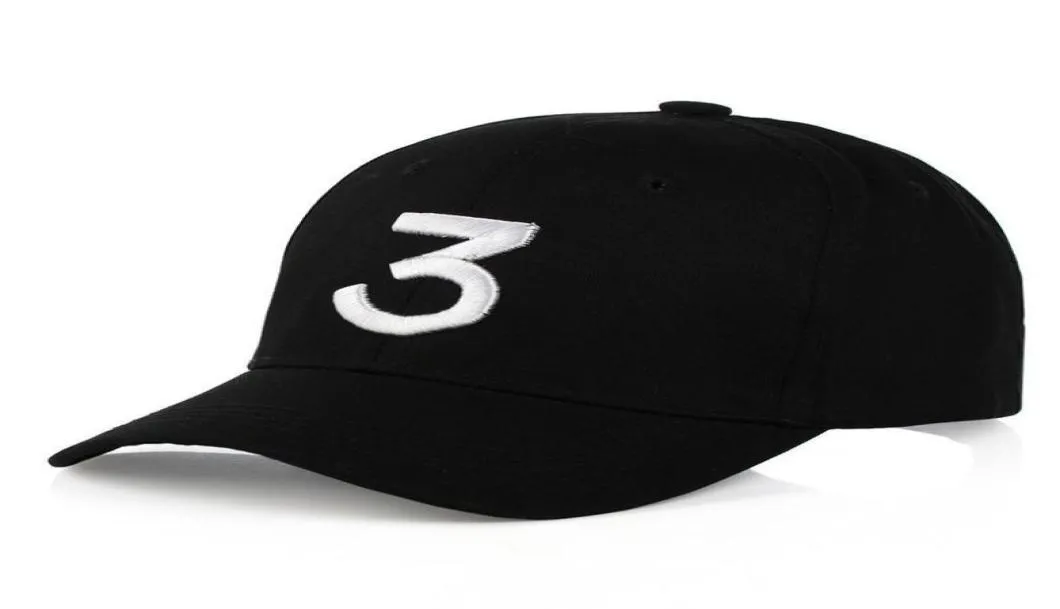 New Chance The Rapper 3 Dad Hat Baseball Cap Adjustable Strapback BLACK Baseball Caps6421893