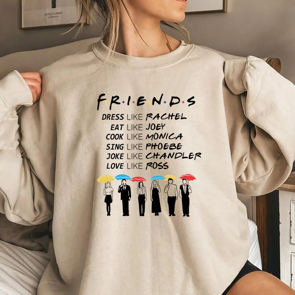 Best Friends Tv Show Hoodie Chandler Bing Joey More Be Like Friends Sweatshirt From Yichu02 16.31 DHgate.Com