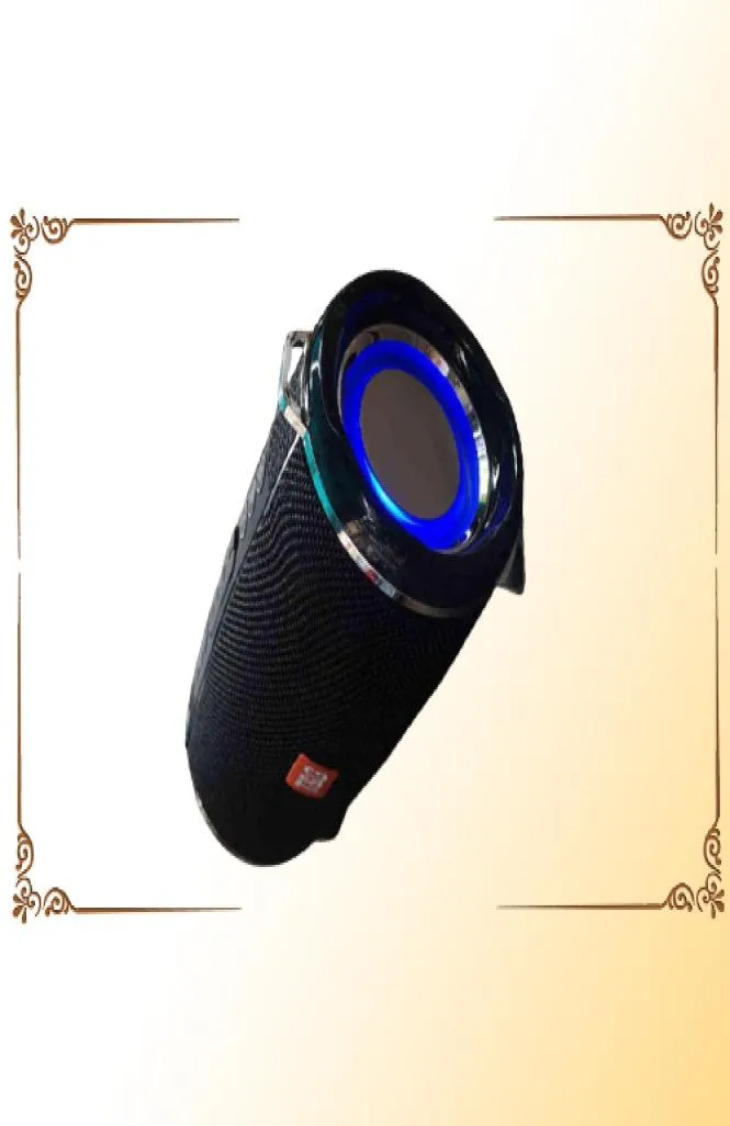 Alto -falantes portáteis alto -falante bluetooth portátil Rádio ao ar livre o amplificador de água à prova d'água coluna U Subwoofer sem fio de disco LE1547083