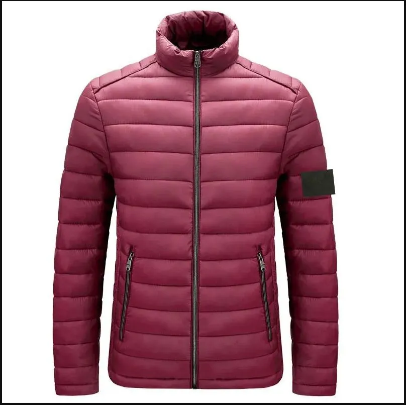 Högkvalitativ stenjacka Island Designer Down Men's Down Jackets Warm Winter Classic Bakery Fashion Par Bär lyxiga kvinnors utomhusjacka förtjockad kappa POI33