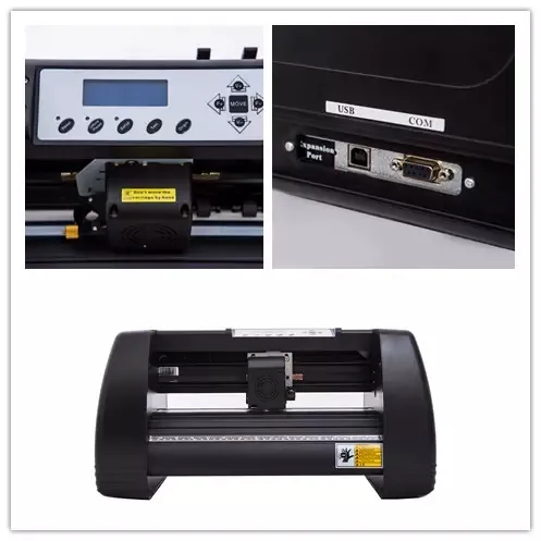Die Cut Sticker Printing Machine 375mm Vinyl Mini Cutting Plotter with ...