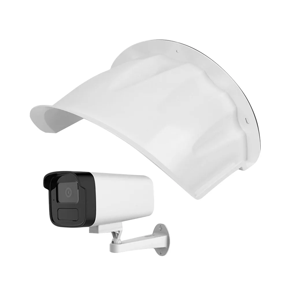 Housse De Protection Pluie Et Soleil Pour Caméra De Surveillance - Lot De 2, En Plastique, Facile à Installer - 2