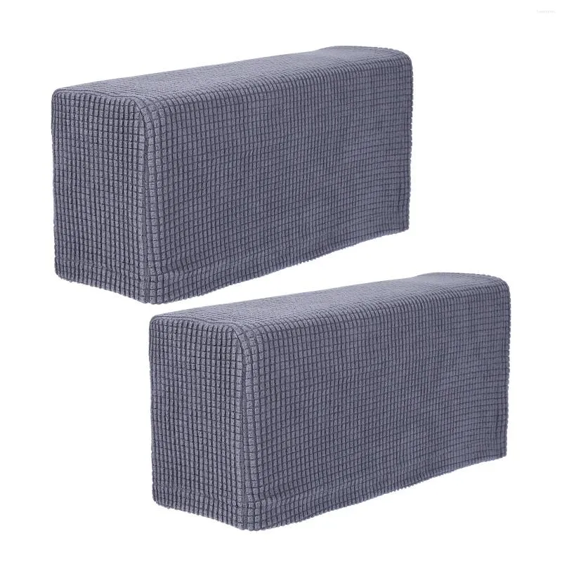 Chair Covers 2 Pcs Love Seat Sofa Recliner Armrest Elasticity Couch Protectors
