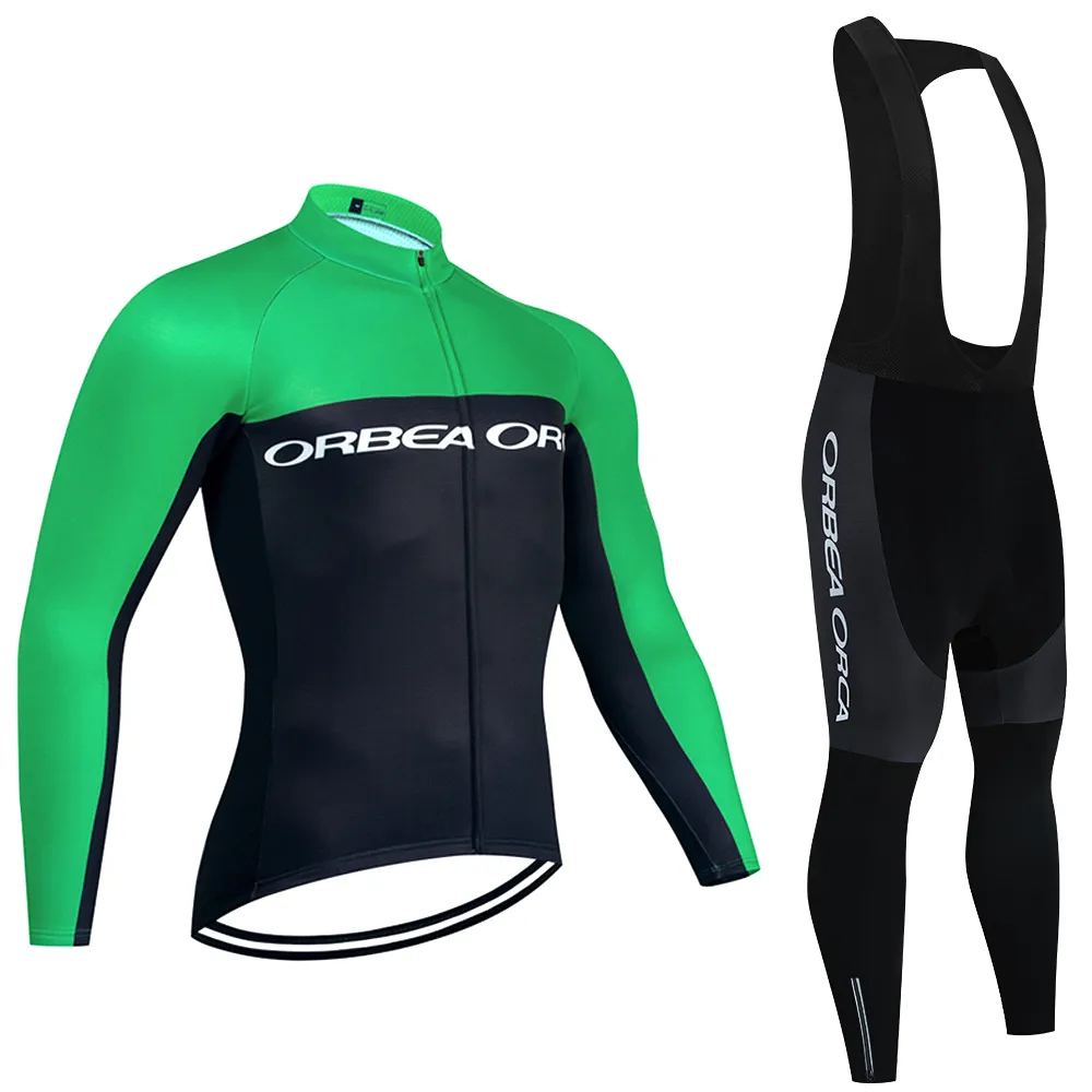 Cycling Jersey Ropa Ciclismo Fluor Thermal Fleece Cycling Jersey