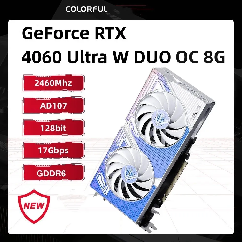 GeForce RTX 4060 Ultra W DUO OC 8GB nvidia graphics cards 