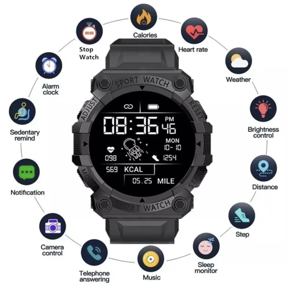DHgate.com:15-Pack Smartwatch Bands: Round-Screen Fitness