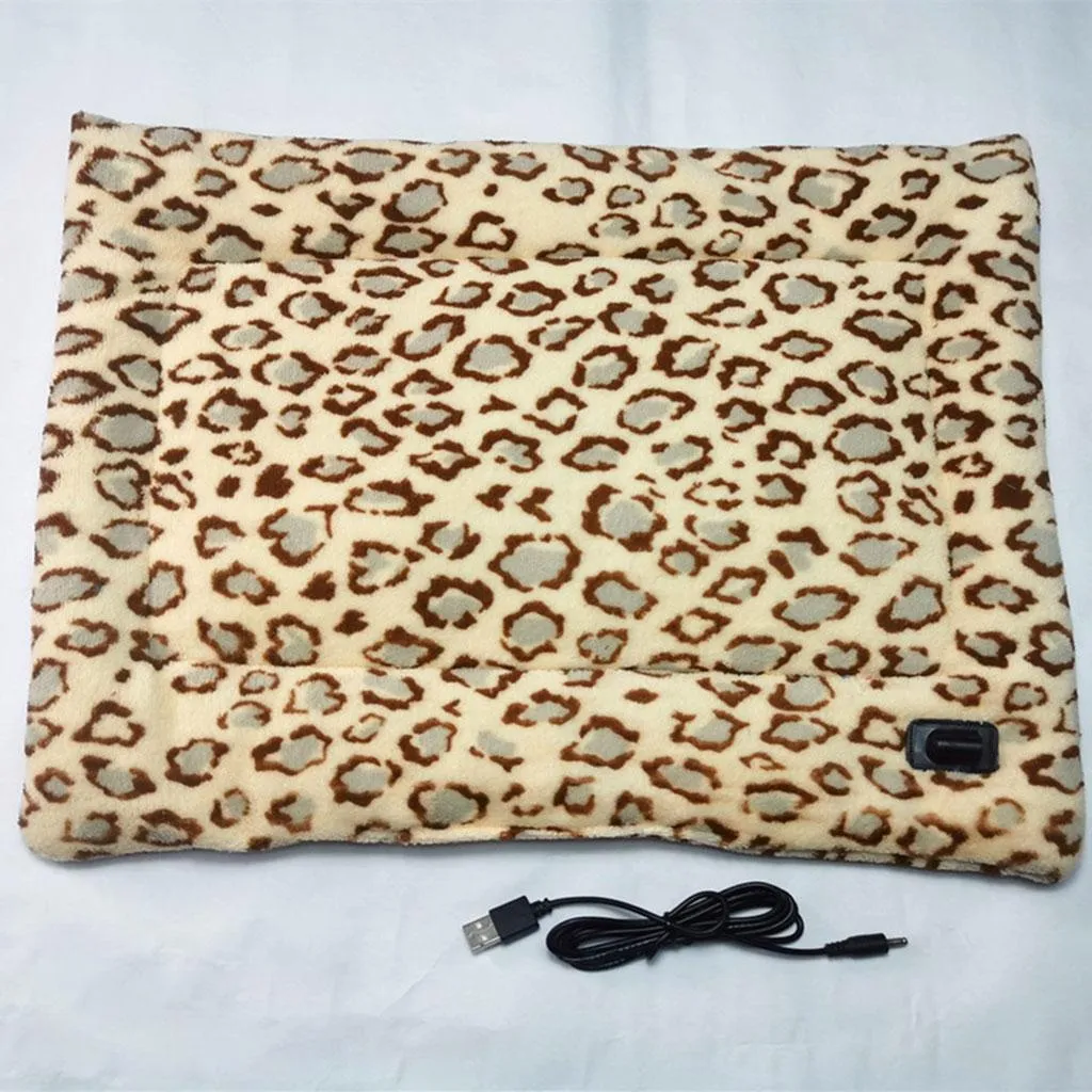 Tujoe 2 Pcs Cat Heating Pad Round 16 in Pet Heating Pad