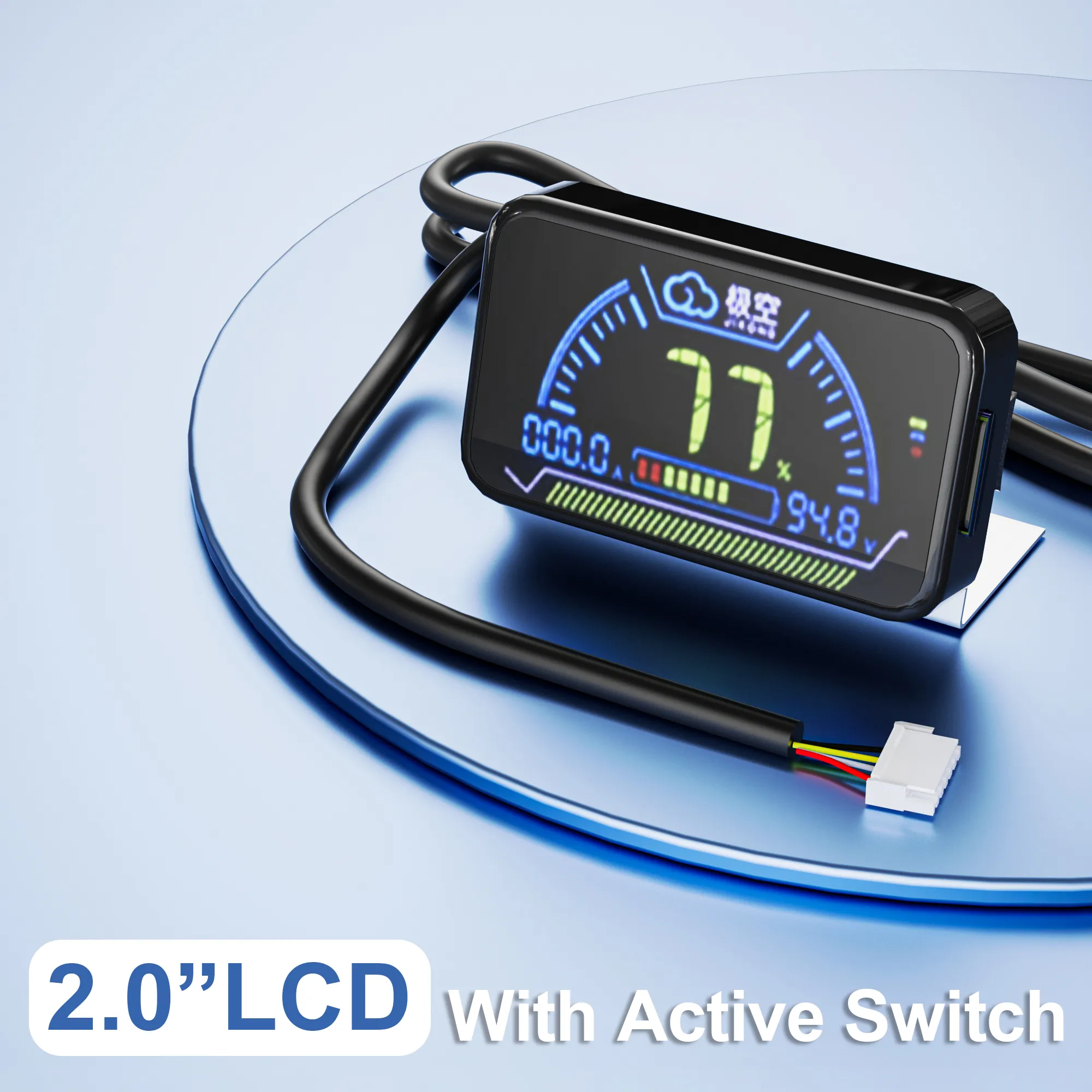Bms Accessoire 4,3 Duimlcd Vertoningsscherm Met Actieve Schakelaarmonitor Voor Jk Smart Bms