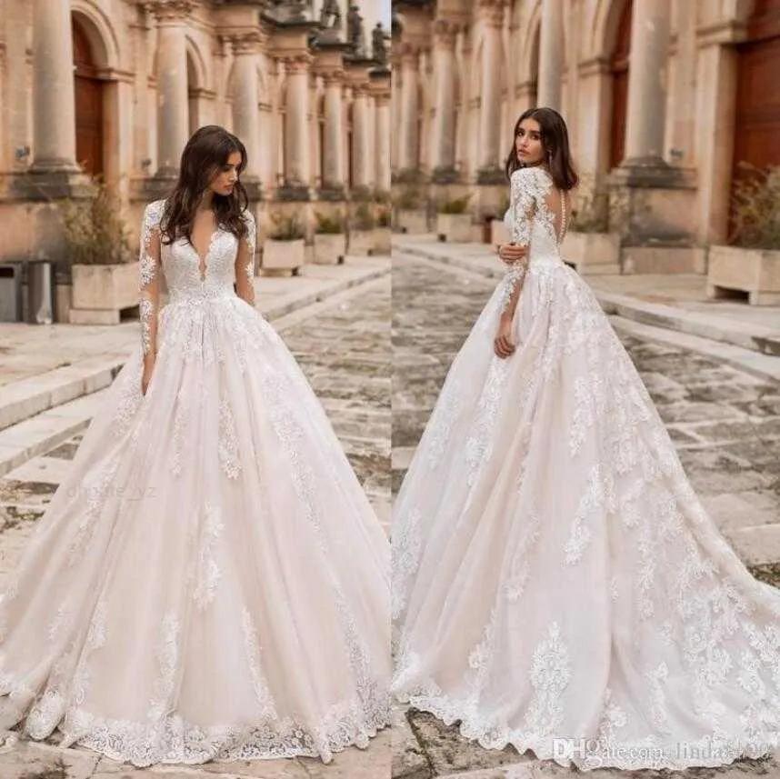 Robes de mariée de luxe Dolly A-Line