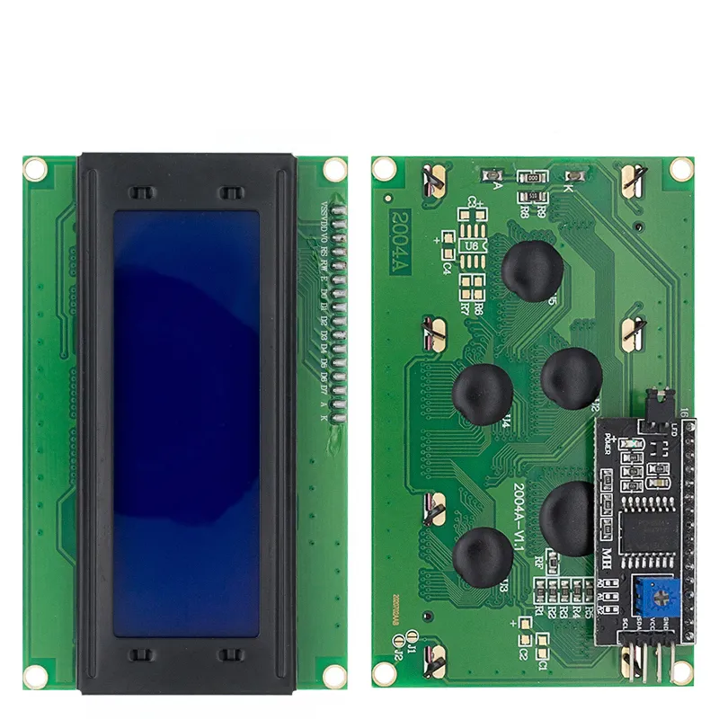 LCD2004+I2C 2004 20X4 2004A BRÅ GRÖN SCREEN LCD /W IICS Tecken Seriellt gränssnitt Adapter Modul HD44780 för Arduino