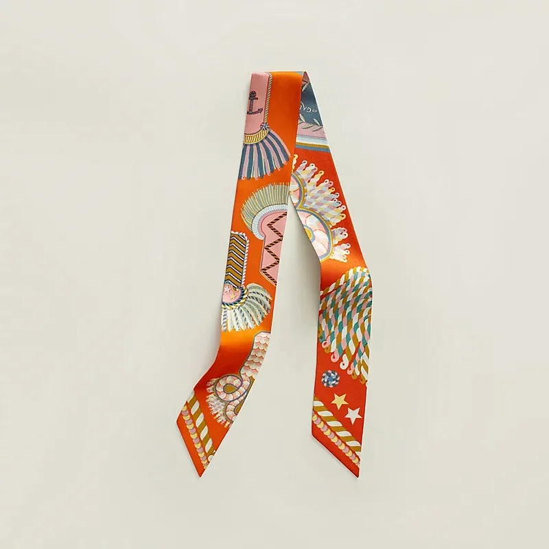 100% шелковые шарфы Дизайнер шарфов для головы epautettes de gala шелковая квадрат 2024 Дизайн атласный шейный шейф