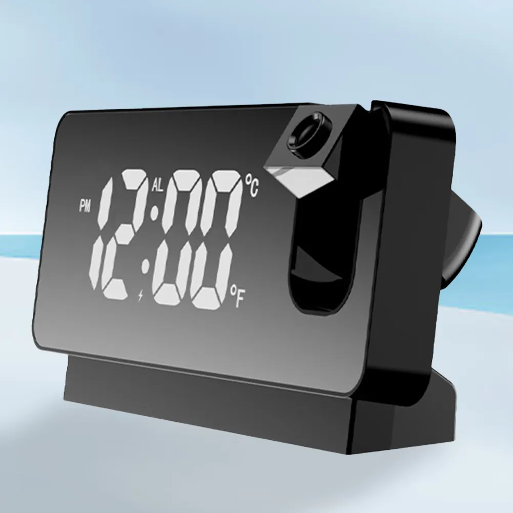 Multifunctional Digital Desktop Clock with Temperature Display, USB ...