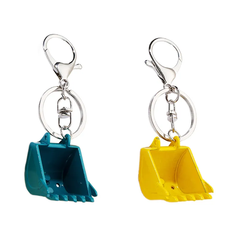 Creative Zinc Alloy Keychain Bucket Pendant Car Key Chain