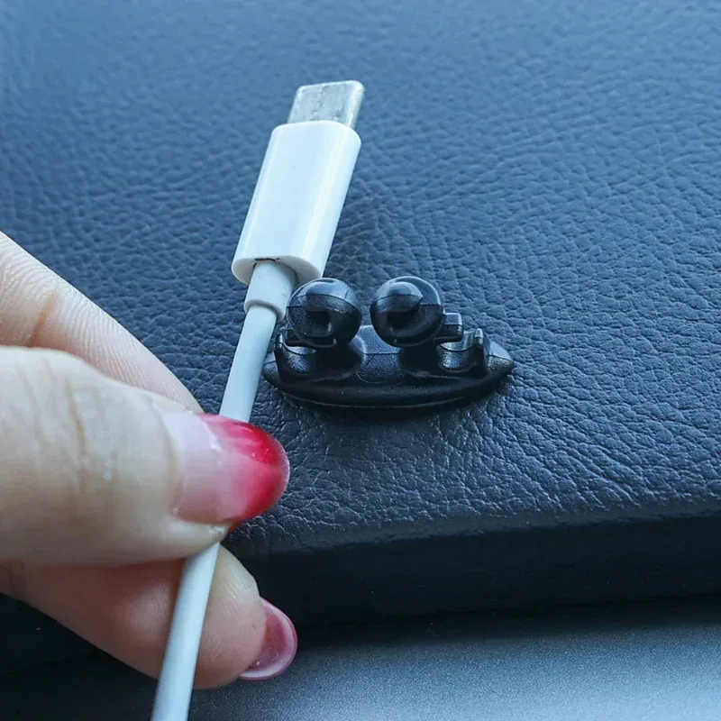 Мягкий силиконовый кабель кабеля намотчика держатель наушников автомобильный проволочный залив зарядка USB Зарядка