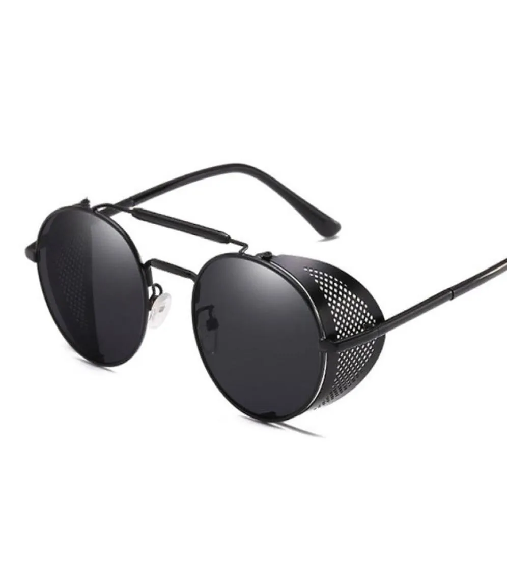 Ретро -стимпанк солнцезащитные очки