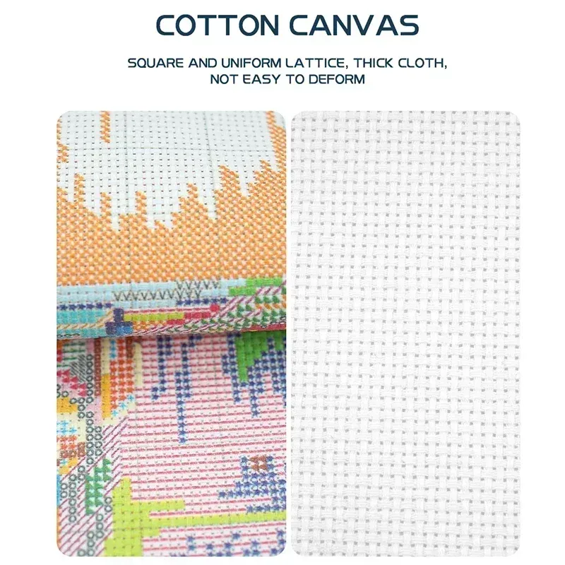 Toile Aida 28ct 18ct 16ct 22CT 25CT 14CT 11ct - Tissu Point De Croix Pour Broderie Et Artisanat (Blanc, 25CT 50x50CM)