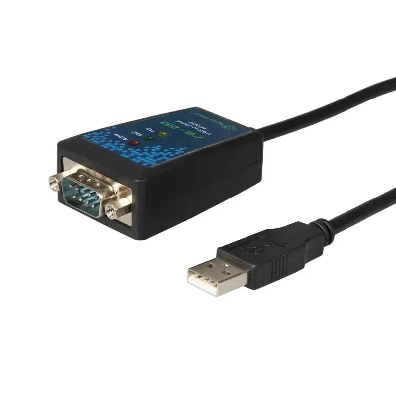 USB a RS232 COM PORTA DB9 Adaptador de cabo Pin FT232 Chipset para Windows 7 8.1 XP Vista Mac OS USB RS232 COM