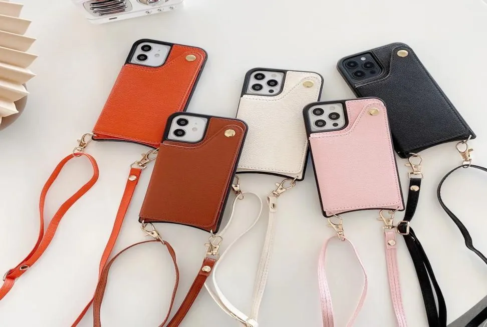 Portable Card Slot Phone Case Mirror Case för iPhone 12 12Pro Mini 11 Pro X Xs Max XR 8 7 Plus Pu Leather Protect Cover Cross BOD3865510