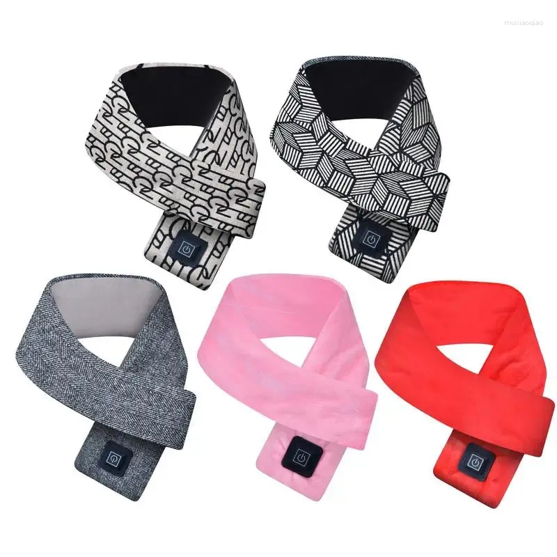 Colconzes aquecidos para mulheres aquecimentos USB com pescoço recarregável mais que quente sem fio Térmica Brace 3