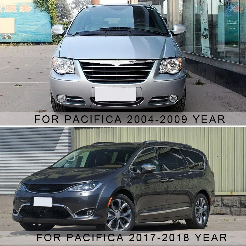thumbnail image 2 of Window Visors For Chrysler Pacifica 2017-2024 – Smoke Tinted, Rain Sun Deflectors (4-Piece) 2 of 6