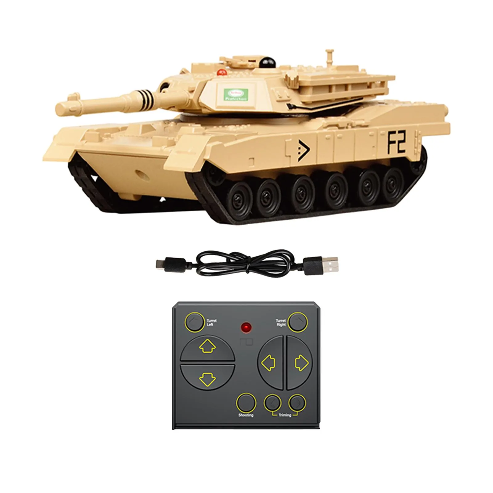 DHgate Durable RC Battle Tank Remote Control Tank Toy with Sturdy Build for Kids Aged 3 8 Perfect Birthday Gift for Boys and Girls Toys Gifts