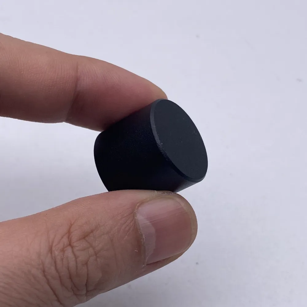 7 Pcs Potentiometer Control Knobs - 6mm Shaft Diameter Black & Blue Rotary Dials For Electronics