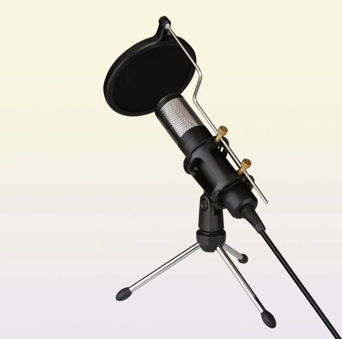 Professionele condensor Microfoon Studio Recording USB Microfoon Karaoke Mic met standaard voor computer Laptop PC3272012