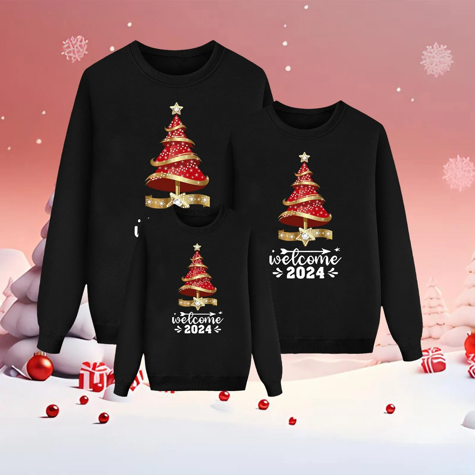 Mom And Daughter Matching Christmas Sweater Mommy And Me Matching