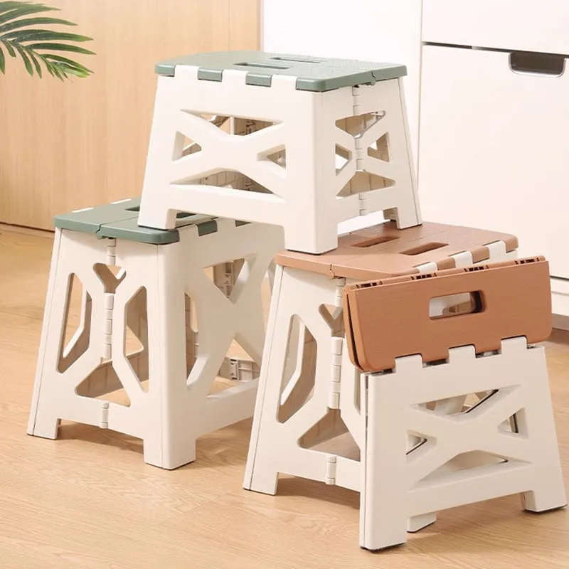 Sedie di feci pieghevoli in plastica bagno minimalista pedicure trucco commedi per ufficio giardino giardino mobili da patio tabouret