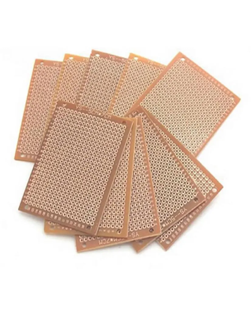 5x7cm paper paper Single Single Copper PCB Universal Experience Matrix Printed Circuit Board for DIY Soldering5411495