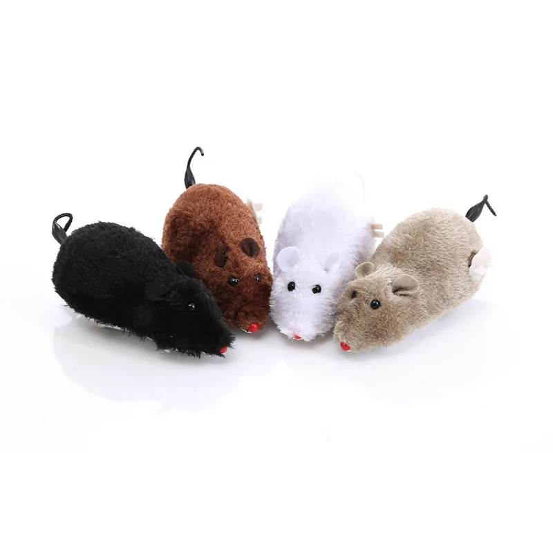 Pet Cat jouet en peluche chaîne de bobinage jouet souris Interactive jeu pour chasser