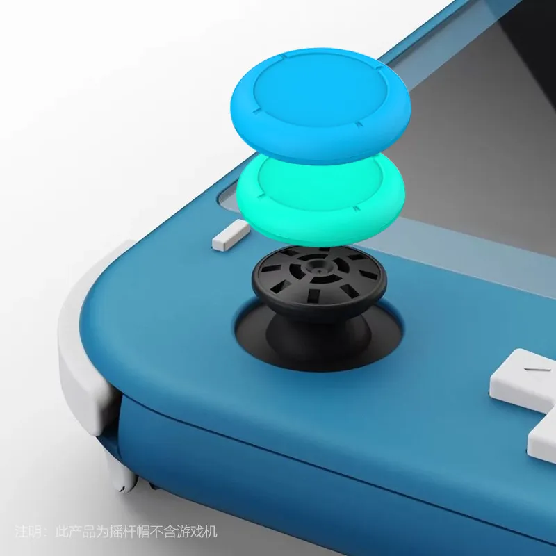 NS Switch Rocker Repair Cap Silicone Protect Sleeve Handle Original Controller Thumbstick Cover Replacement for Nintendo Switch