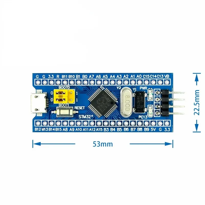 STM32F103C6T6 STM32F103C8T6 ARM STM32 Module de carte de développement de système minimum pour Arduino