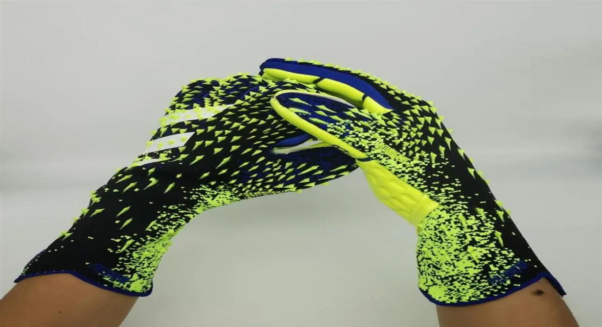 Nuovi guanti da portiere per protezione delle dita uomini da calcio guanti da calcio adulti bambini più spessi portiere calcio guanto324o8113438
