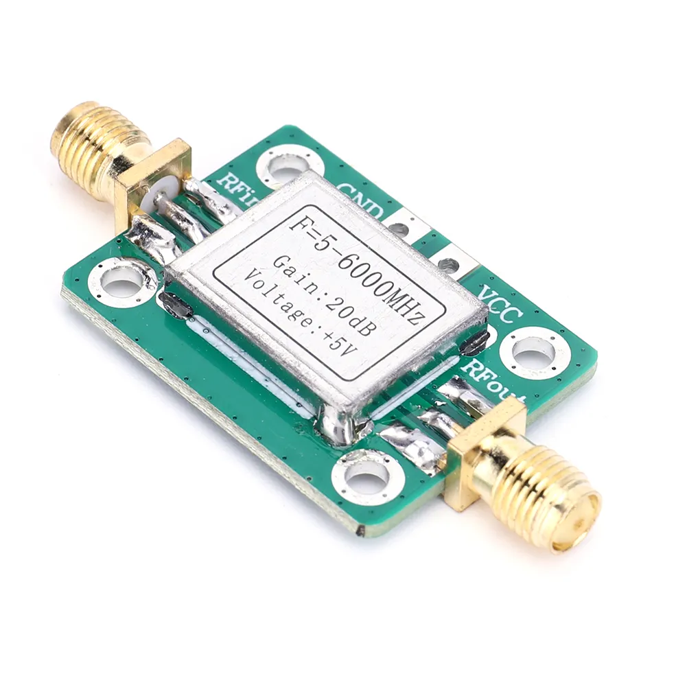 5 6000MHz RF Amplifier Module 20dB Gain Broadband... From Ddmyearth ...