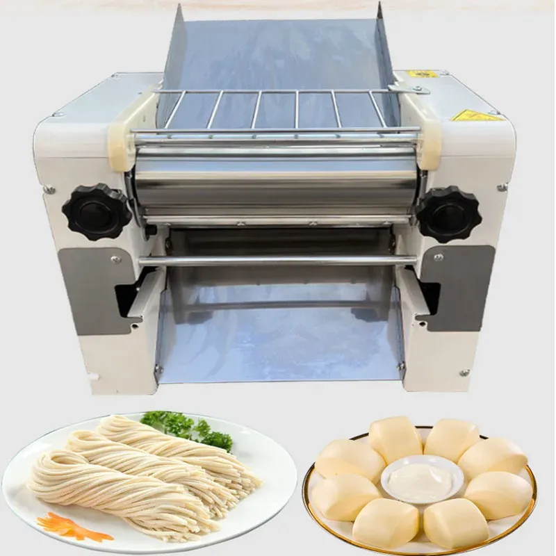 Twórcy 4 + 1 Wałek elektryczny + 4 Dumpling Makerstainless Steel Desktop Makaron komercyjna maszyna do zbioru