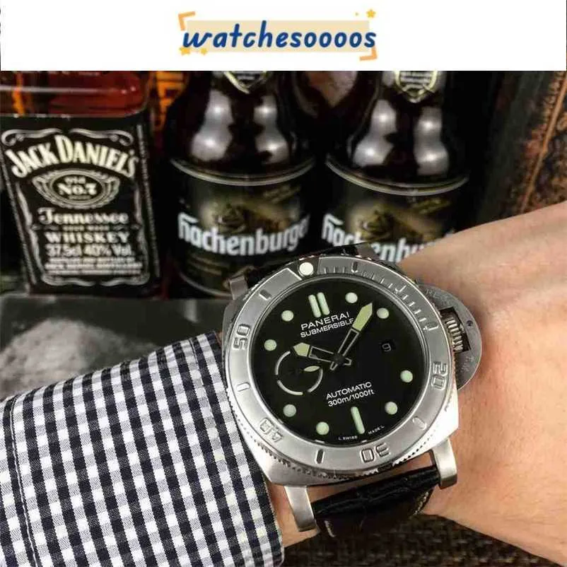 Luxury Mens Watch Designer Top Quality Automatisk klocka s.900 Automatisk Watch Top Clone för Sapphire Mirror Size 47mm Importerat Cowhide Band YCIF