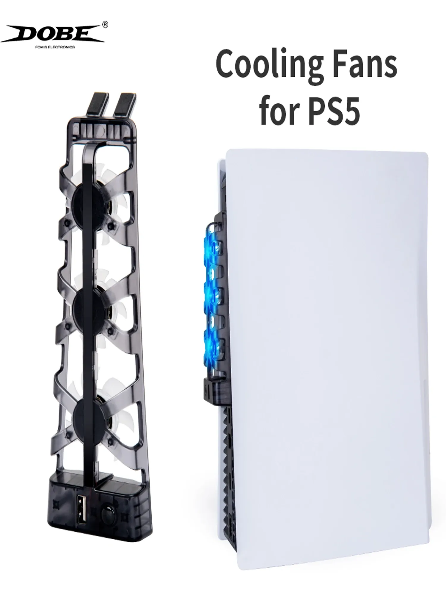Ventile adatte per la ventola di raffreddamento host PS5 PS5 Host BluRay Radiatore BluRay P5 Freve di raffreddamento TP51523